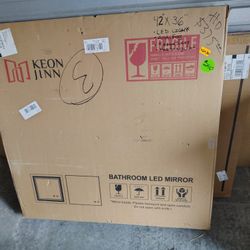 Bathroom Mirror Led Light 42 X 36 Frameless Anti Fog