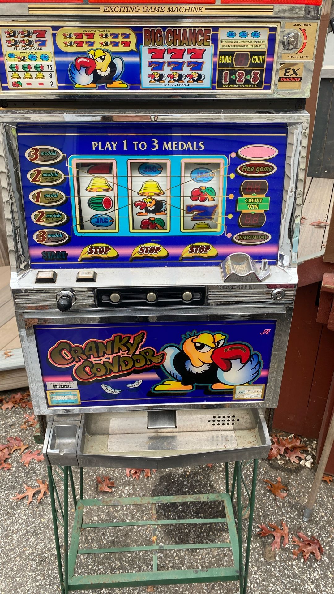 Cranky Condor Game Machine