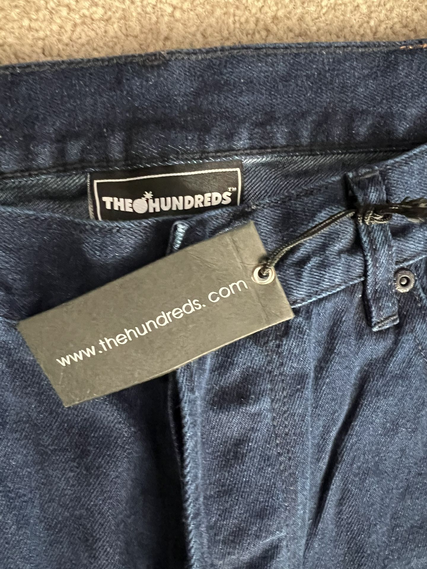 Brand New The Hundreds Denim Blue Jeans