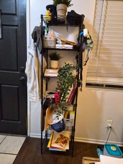 Black Metal Shelves