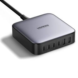 Luxury premium UGREEN 200W USB C Charger, Nexode 6-Port GaN Desktop Charger, USB C Charging Station