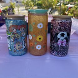Snow globe tumblers