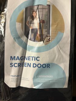 Magnetic Screen Door