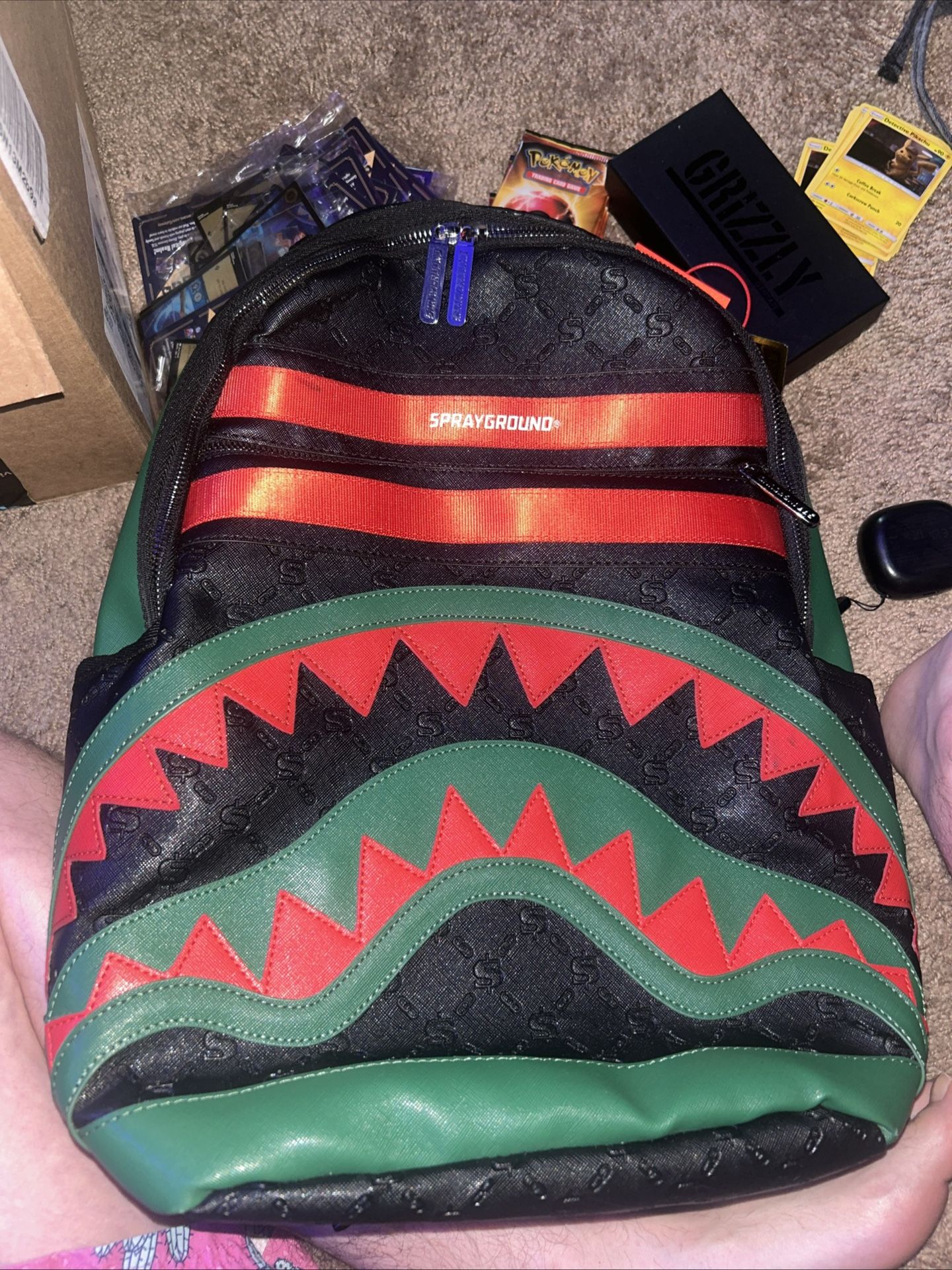 Spray Ground Dinero Back Pack Dead Stock