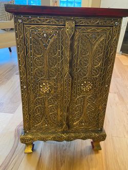 Ornate stand
