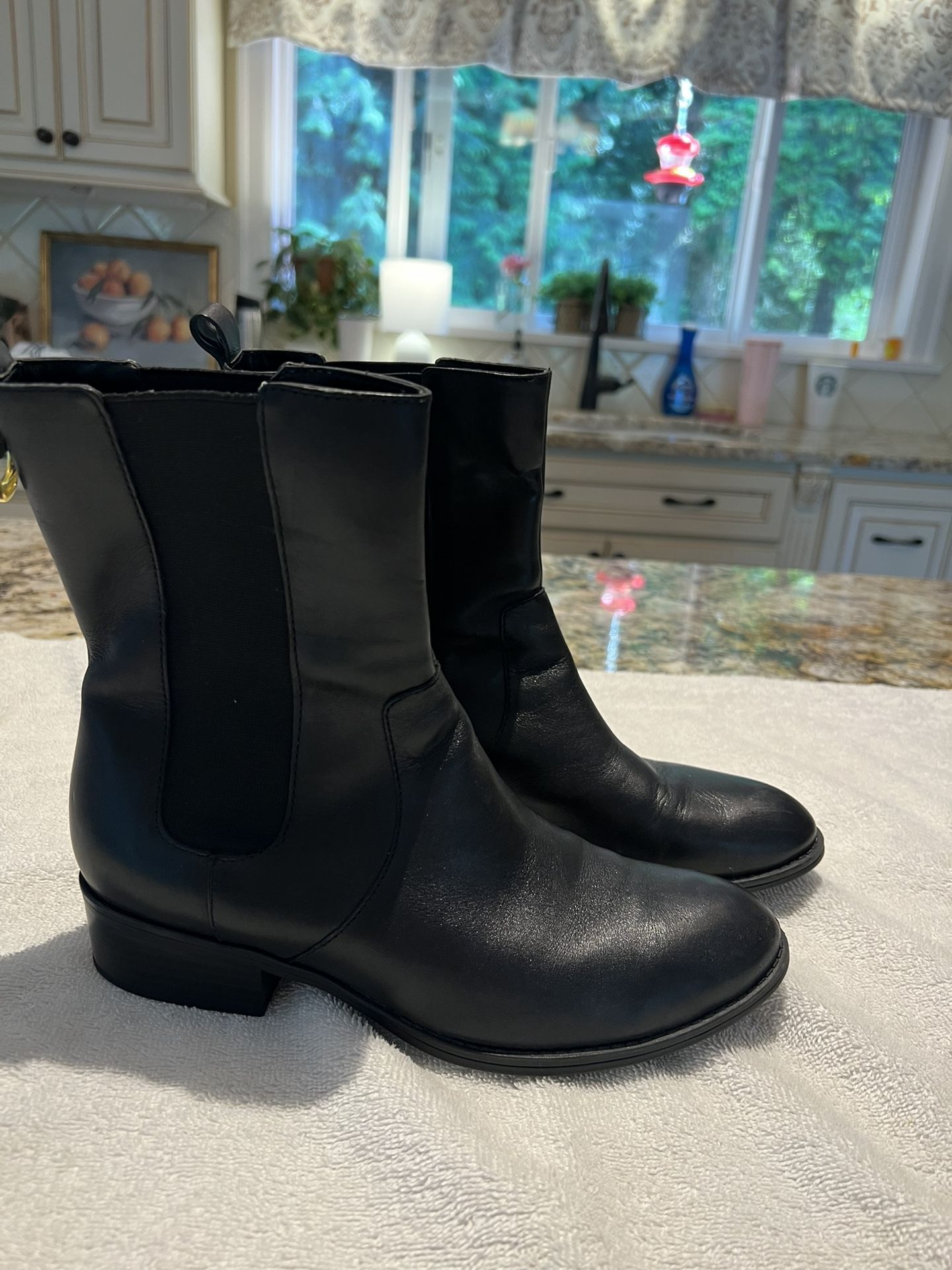 Ralph Lauren Black Boots