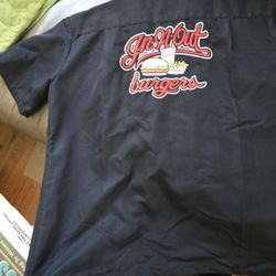 In And Out Burgers Rare Promo Only Bowling Shirt Usa  Made