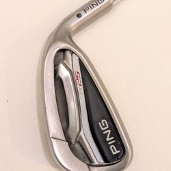 RH USED PING G20 #7 IRON CLUB CFS R. FLEX TRUE TEMPER STEEL SHAFT W/ PING GRIP