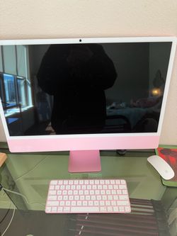 Apple desktop Computer Pink