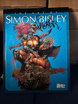 The Art of Simon Bisley Hardcover Heroic Fantasy Art Book