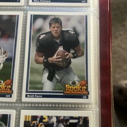 MLB NFL BOOK OF Cards With Some Real Gems Rookies To Special Rare Cards