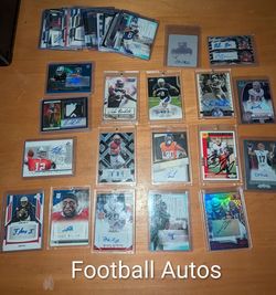 SPORTS CARDS, AUTOS, NUMBERED, GRADED. PATCHES, FOOTBALL, BASKETBALL