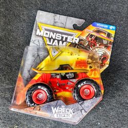 Monster Jam 1:64 Tech Deck Wreck Deck Die-Cast Monster Truck Series 45 (2026)
