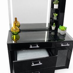 Modern LED Vanity With Mirror 