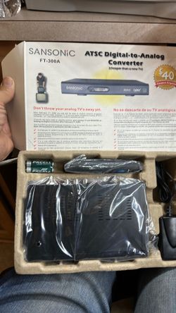 ATSC digital to analog converter Sansonic FT –300A
