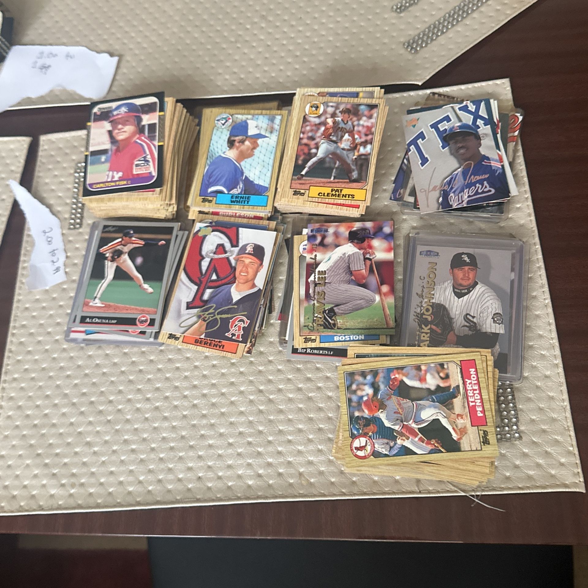 2000+ Baseball Cards 1980s, 90s, 2000s