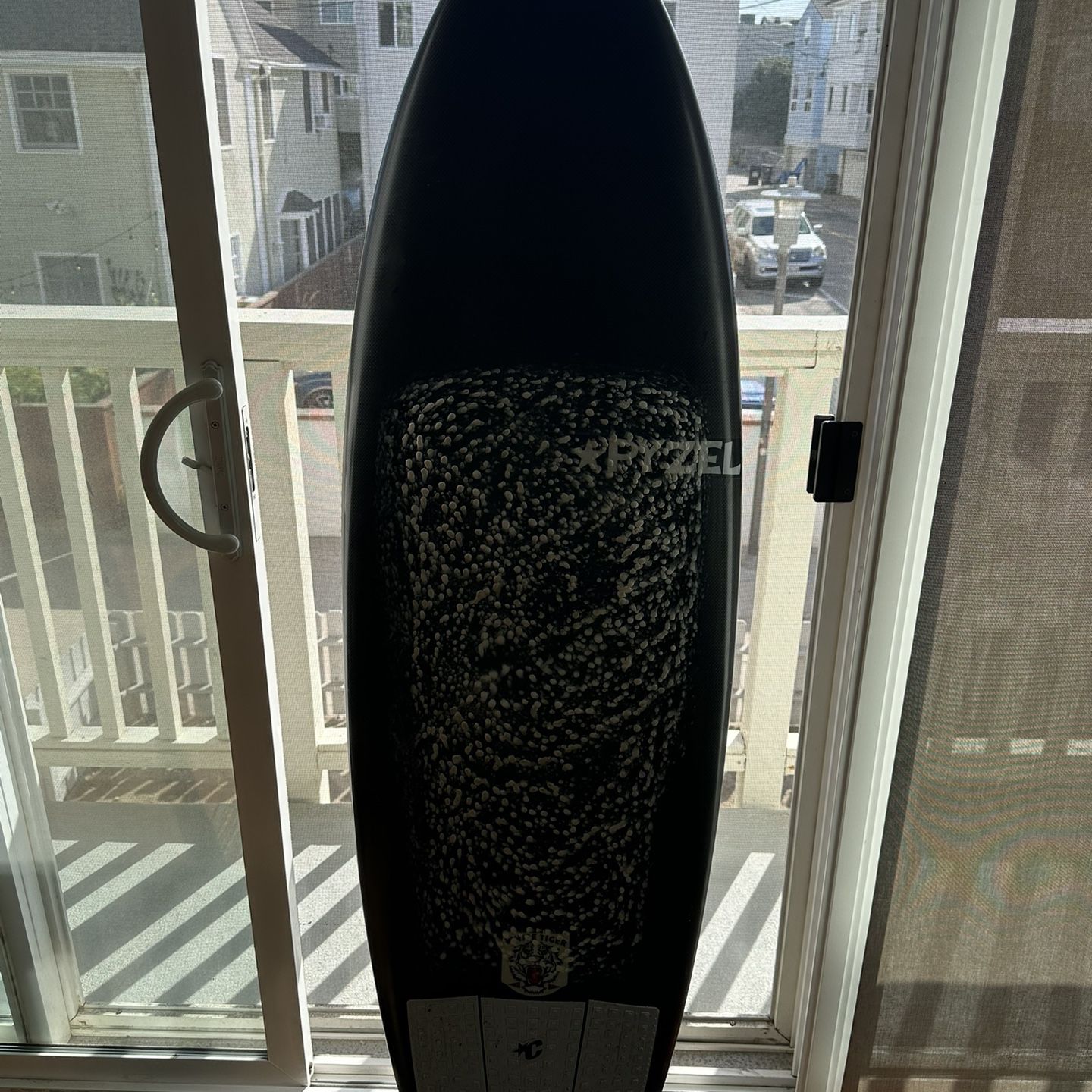 Pyzel White Tiger Dark Arts Surfboard - 5’7