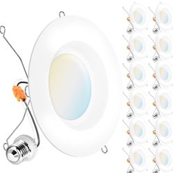 Sunco Lighting 12 Pack 5CCT ( recess lights)