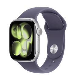 BRAND NEW Genuine Apple Watch Purple Fog Sport Band M/L for Series 11 Watch 42mm