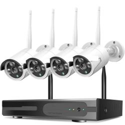 5MP WiFi CCTV Camera Security System Kit 10CH NVR Recorder Set P2P Outdoor Wireless IP Cameras Video Surveillance System