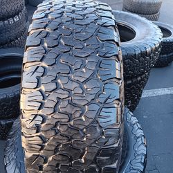 4 llantas Lt 37 X 12.50 R17 Bfgoodrich All Terrain