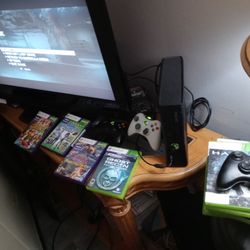 Xbox 360 Kinect W Kinect Piece 2 Wireless Controller S 4 Kinect Games And Kinect Shooter 