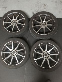17inch Wheels with tires - Raceline Tuning 144M Storm