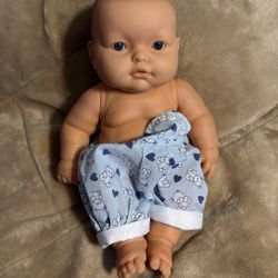13” Berenguer Baby Doll Chubby Chunky Blue Eyes Life Like Boy