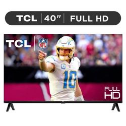 TCL 40"  Class 1080p FHD HDR LED Smart TV with Google TV, 40S350G