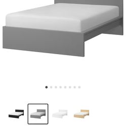 Grey IKEA Bed frame 