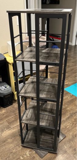 Swivel bookcase