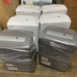 TOSHIBA 50 Pints Dehumidifier Out Of The Box | $100 Each White And $105 Each Grey