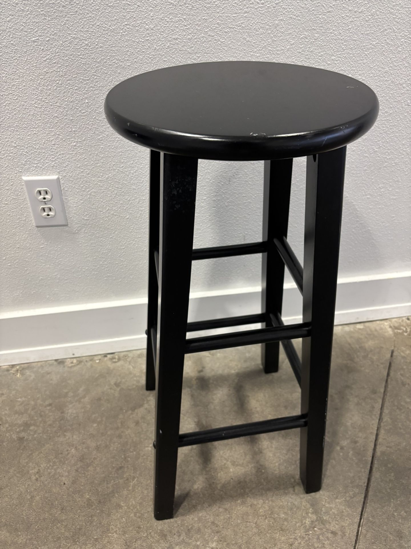 Black stool