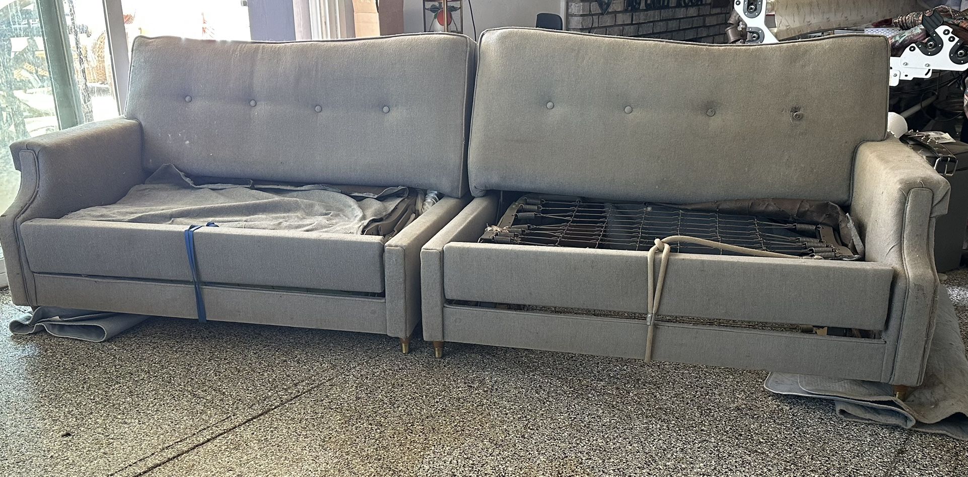 Vintage Couch āLā Shape Set