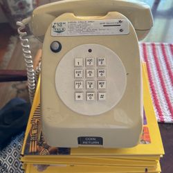 1980 Lobby Phone Used As Is