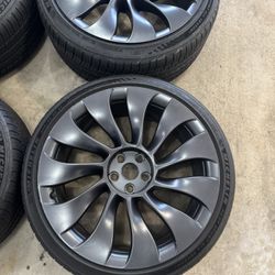 Model Y 21 All Season Wheel Set