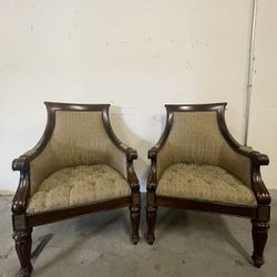 Thomasville Ernest Hemingway Anson Accent Chairs
