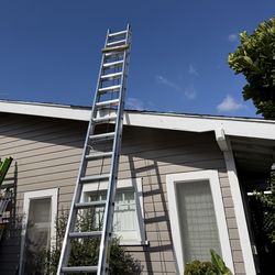 Ladder 36 feet aluminum extension