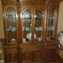 Wood China Cabinet