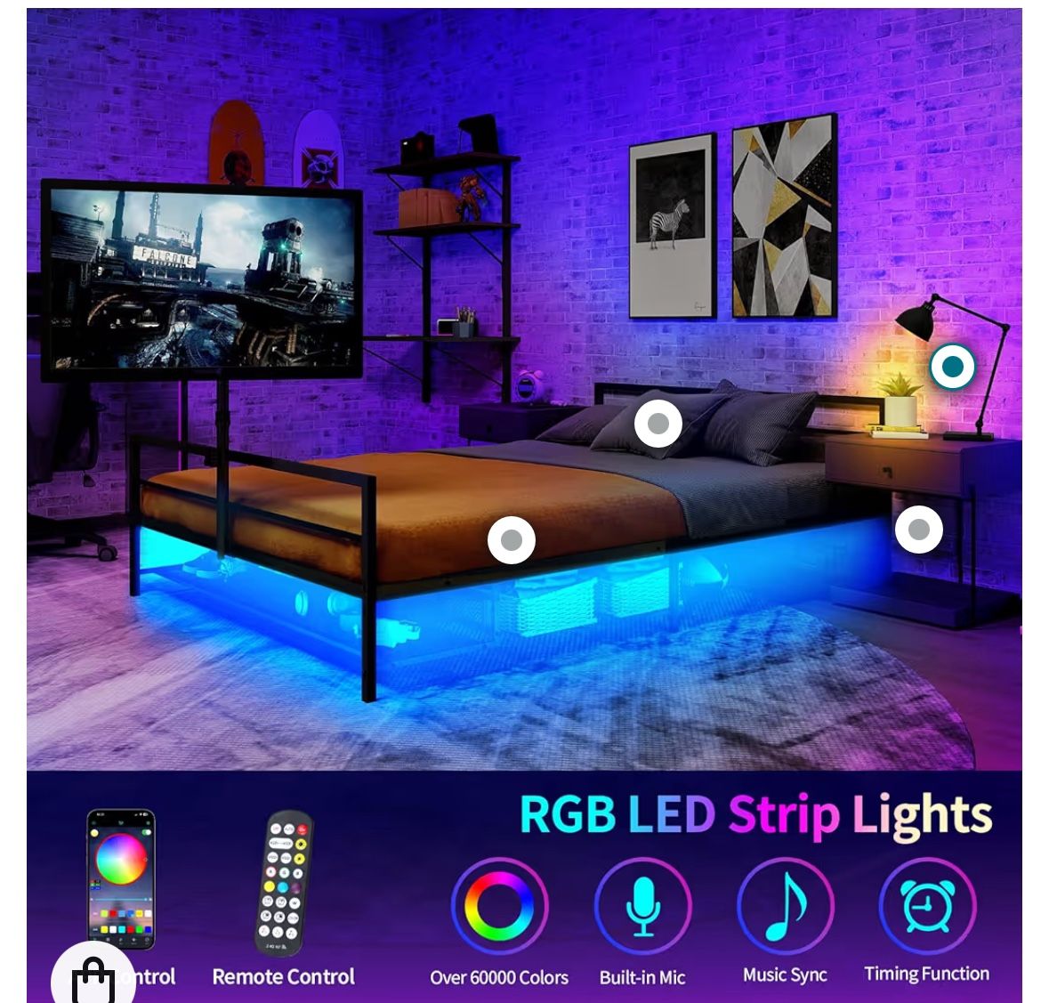 Used Like New. Matress Included