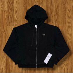 Alo Zip Hoodie Size L