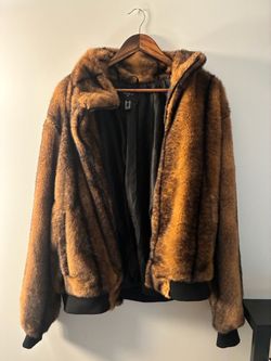 Forever 21 Faux Fur Bomber Jacket