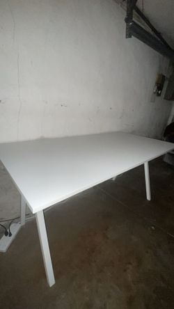 White Ikea Table