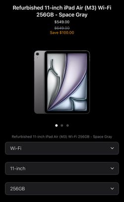 Authentic iPad Air M3