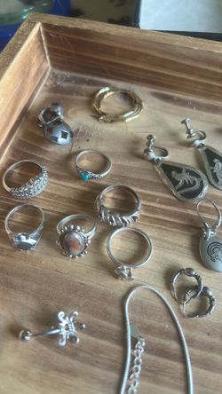 All 925 silver jewelry.Lot! For sale.