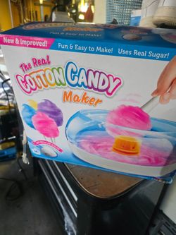 Brand new cotton candy machine used 1x