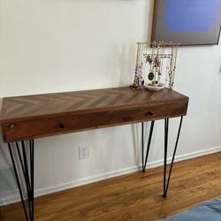 Wood Console Table