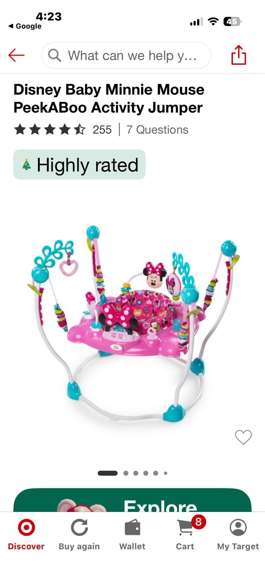 Disney Minnie Mouse Jumper