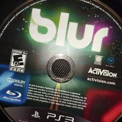 Blur Ps3 Disc Only 