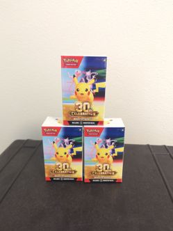 Pokemon 30th Celebration Booster Bundle